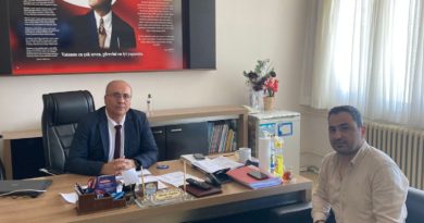 Manisa Genç İş Adamları Derneği Saymanı, Manisa Özel Eğitim Uygulamaları Okulu Müdürü Murat Ceylan’ı Ziyaret Etti